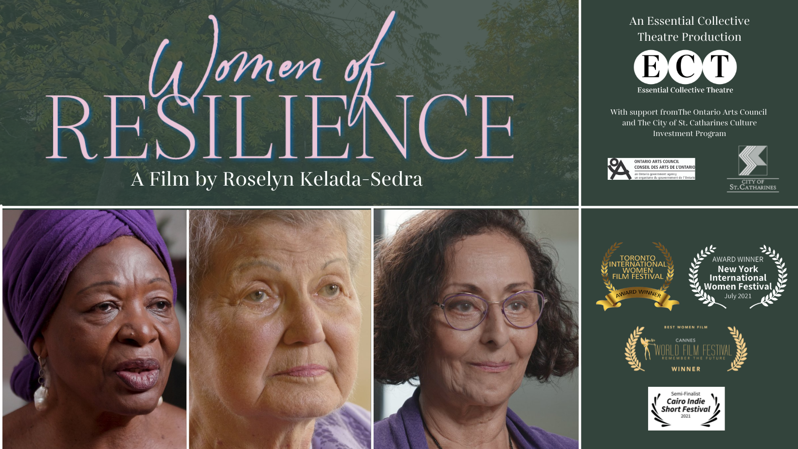 Women of Resilience banner